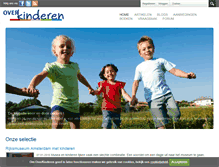 Tablet Screenshot of overkinderen.nl